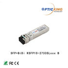 1330nm 1270nm LC SFP+ Transceiver Module Bidi 40km 10 Gigabit Ethernet Module