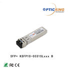 Hot Pluggable SMF SFP Module 1310nm 10km LC 10G SFP+ Transceiver