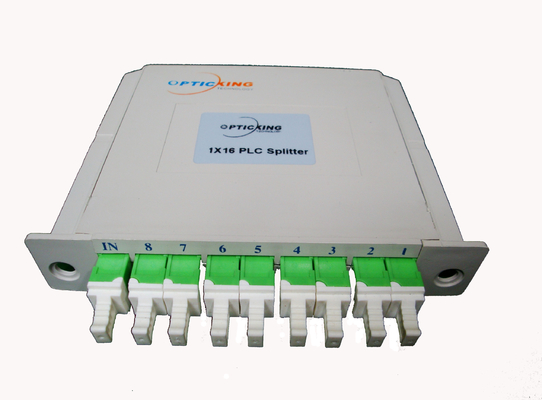 1260-1650nm FTTH Faser Optik-PLC-Teiler 1x4 1x8 1x16 1x32 1x64