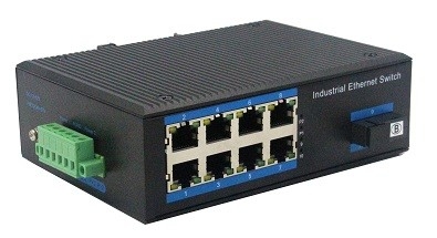 OPK-4500-1GX8GT-Serie 8-Port 10/100/1000BASE-TX+1000Base-FX Industrie-Ethernet-Schalter