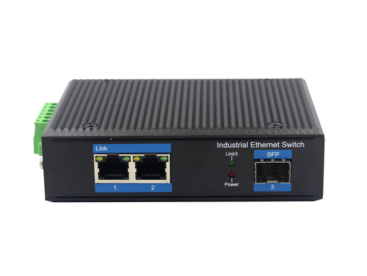 OPK-4500-1GX2GT 10/100/1000Base-TX (PoE) zu 1000Base-FX Industriemedienwandler