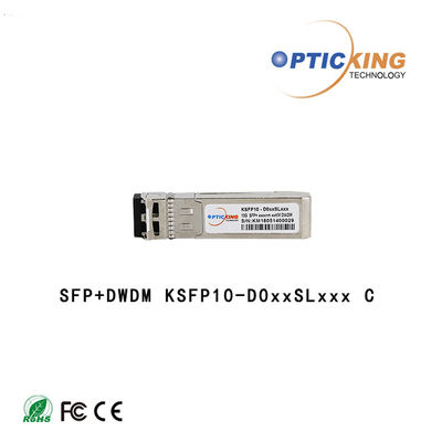 Duplex-LC 10G SFP+ optisches Modul DWDM 80KM Transceiver-DDM
