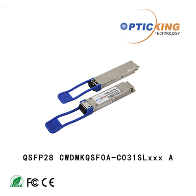 Faser-optisches Modul 1311nm 1331nm 100G QSFP28 CWDM4 10km